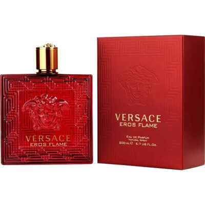 Versace Eros Flame 6.7 oz. (200ml) Eau de Parfum for Men Authentic Brand New