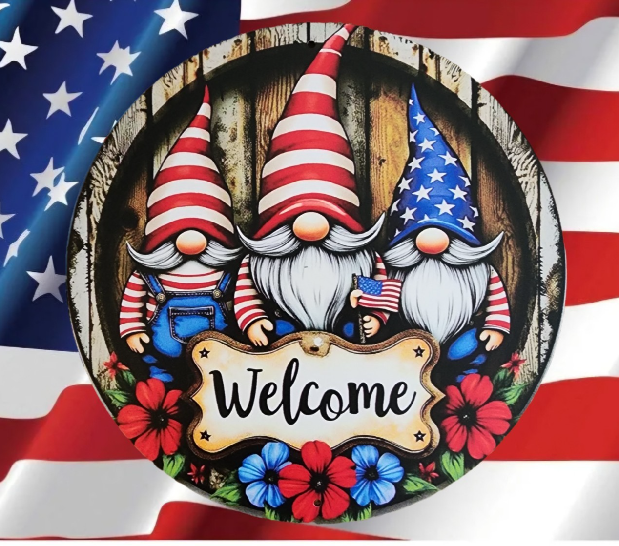 Independence Day Gnome Decor for Fourth of July Celebrations