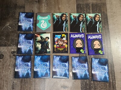 Lot Of 15 Harry Potter Magnets Severus Snape