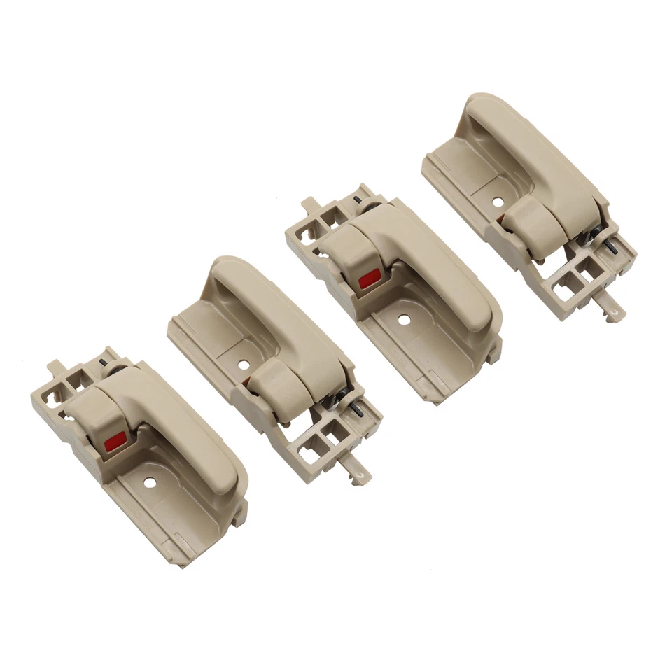 Set Of 4 Interior Inside Inner Door Handle Beige For Toyota Corolla 2003-2008 Foto 2 de 4