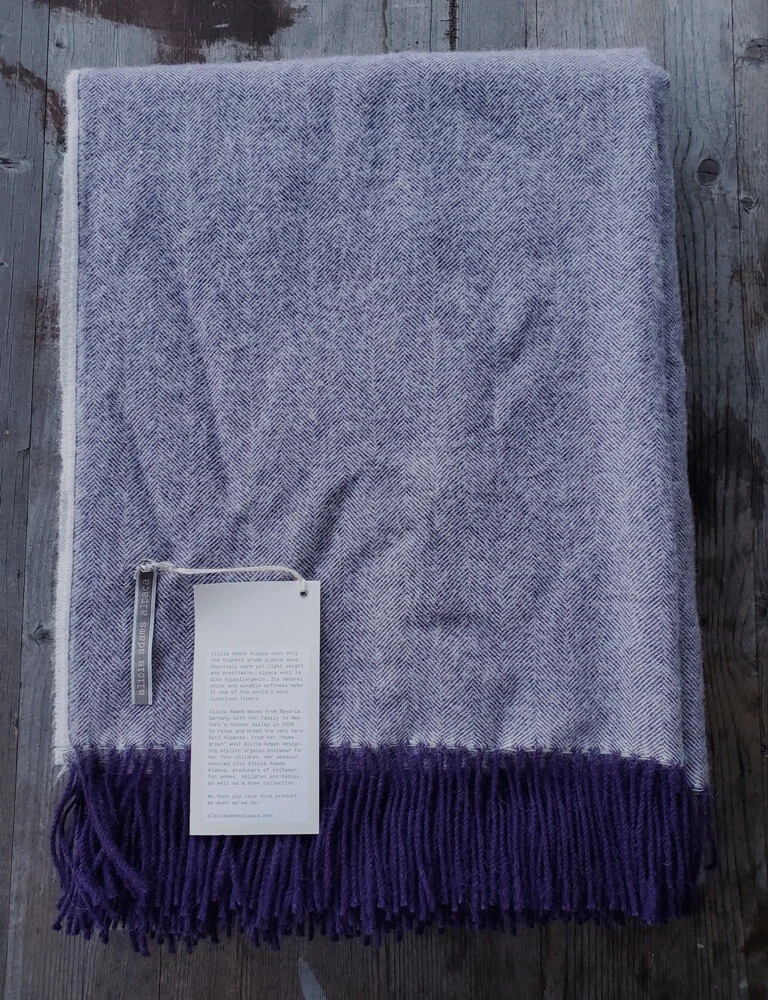Alicia alpaca throw new arrivals