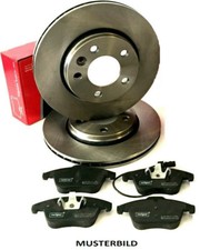 VW Sharan Bremsscheiben Bremsen + Klötze vorne Vorderachse