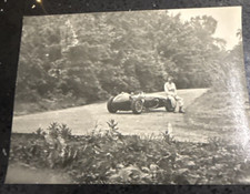 Cliff Allison Formula Uno Ferrari pilota foto d'epoca con asse rotto Lotus