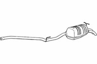 Klarius MZ454C Auspuff Heckbox E300 3,0 95-99