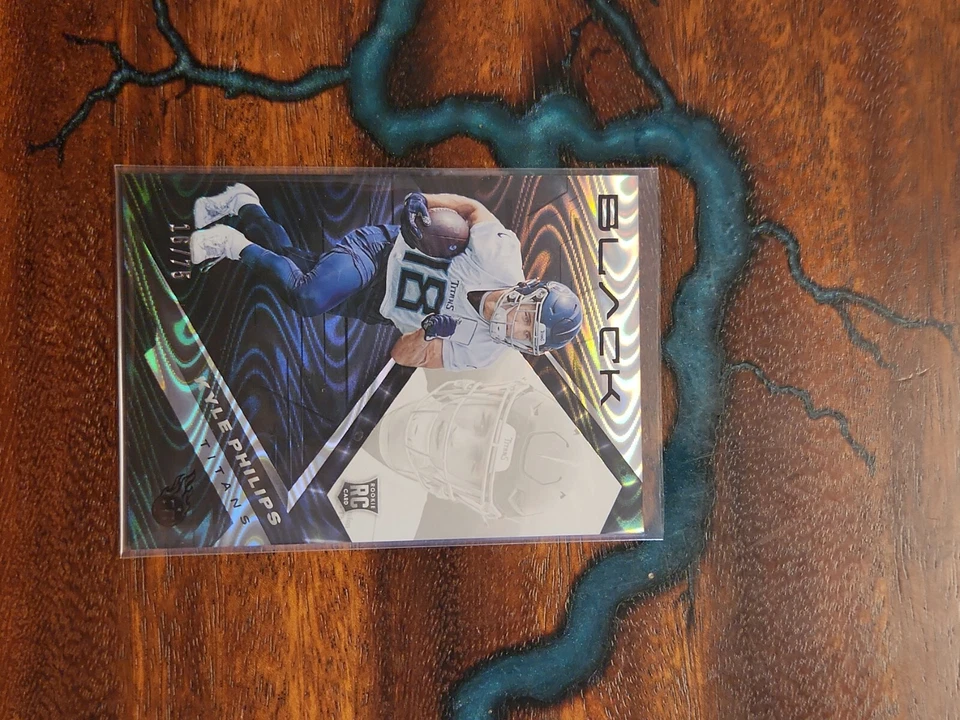 2022 panini black Kyle Phillips #75 - Image 2 of 4