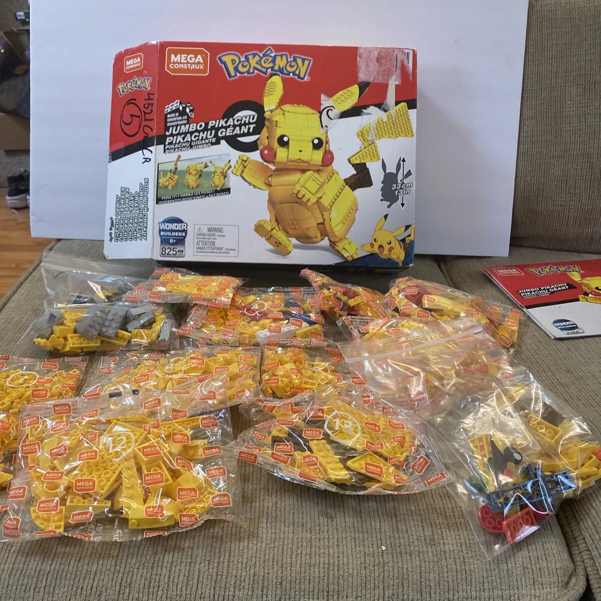 MEGA Pokemon Jumbo Pikachu