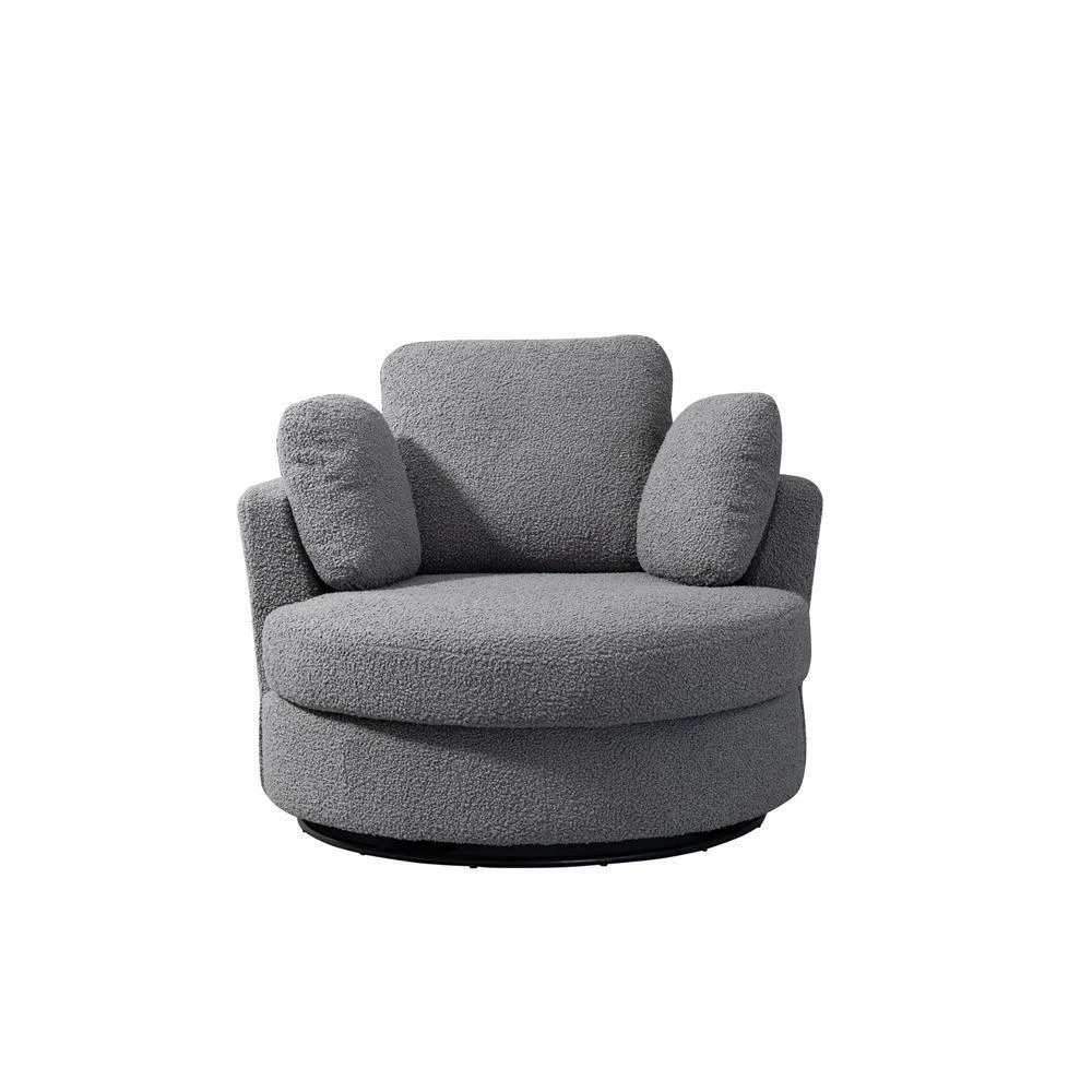 Dark grey online oversized chair