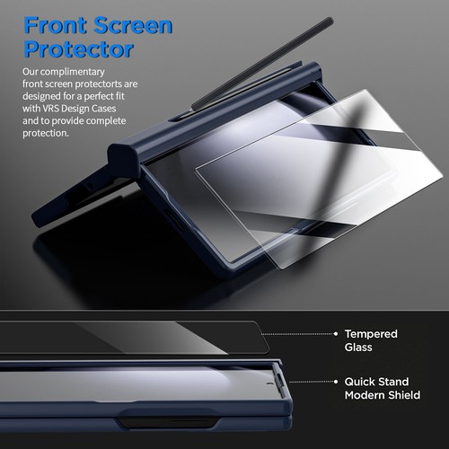 For Samsung Galaxy Z Fold 5 Case Shockproof Hinge Cover with Screen Protector - Picture 29 of 31