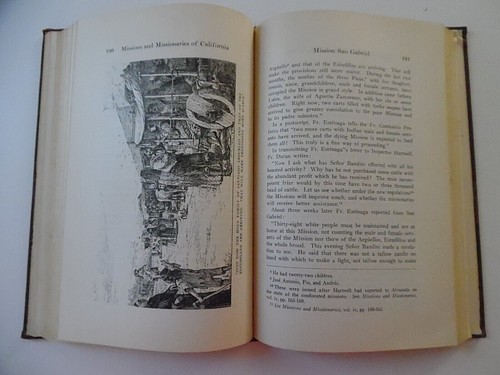 Vintage Book San Gabriel Pride Of The Missions, CA, HC 1927, Zephyrin Engelhardt - Picture 9 of 12