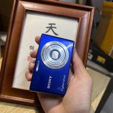 SONY Cyber-Shot DSC-W330 Digital Camera 14.1MP Auto Focus w/ Accessories Blue