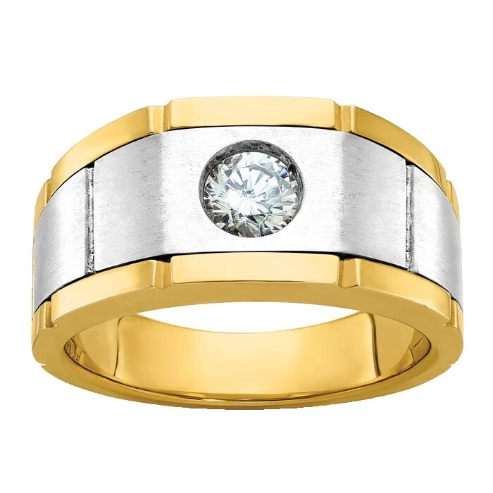 14k Multi-Tone Gold Diamond Jewelry for Men