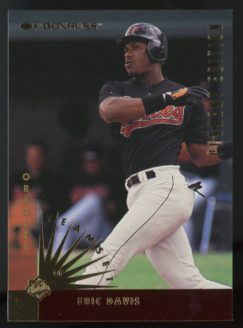 1997 Donruss Team Sets Pennant Edition #39 Eric Davis Baltimore Orioles - NM-MT