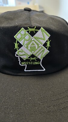 帽子 Brain Slam Wrestling Hat - Black BRAIN DEAD Brain Slam Snapback Hat | eBay