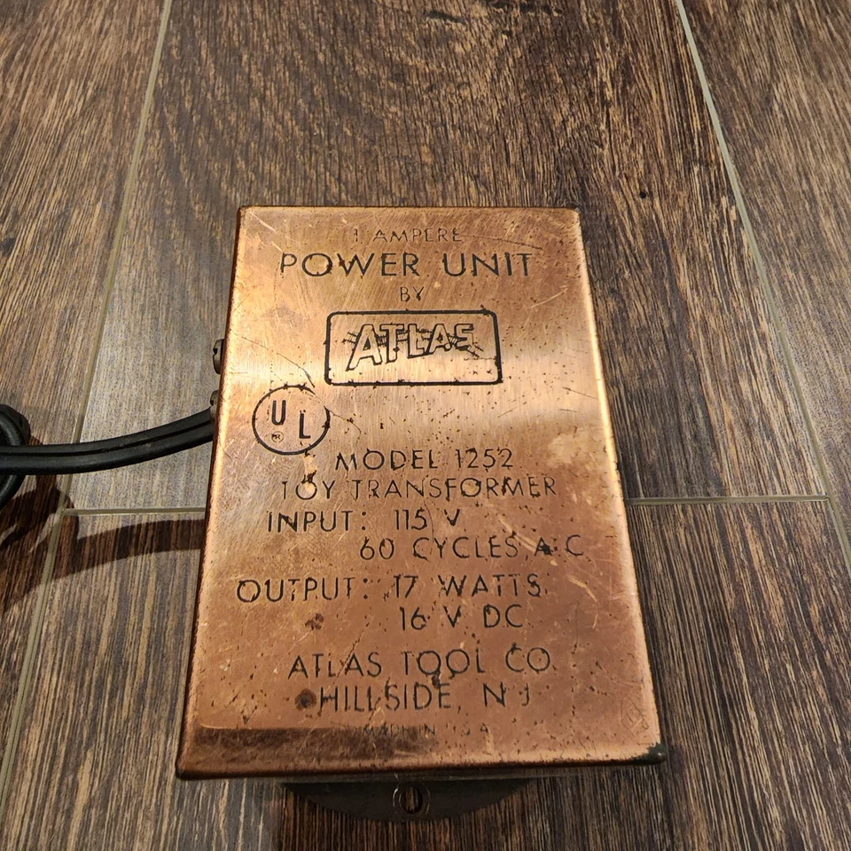 Atlas Power Pack 16V Transformer Slot Car Racing Replacement Part 115V Tested - Image 2 of 4