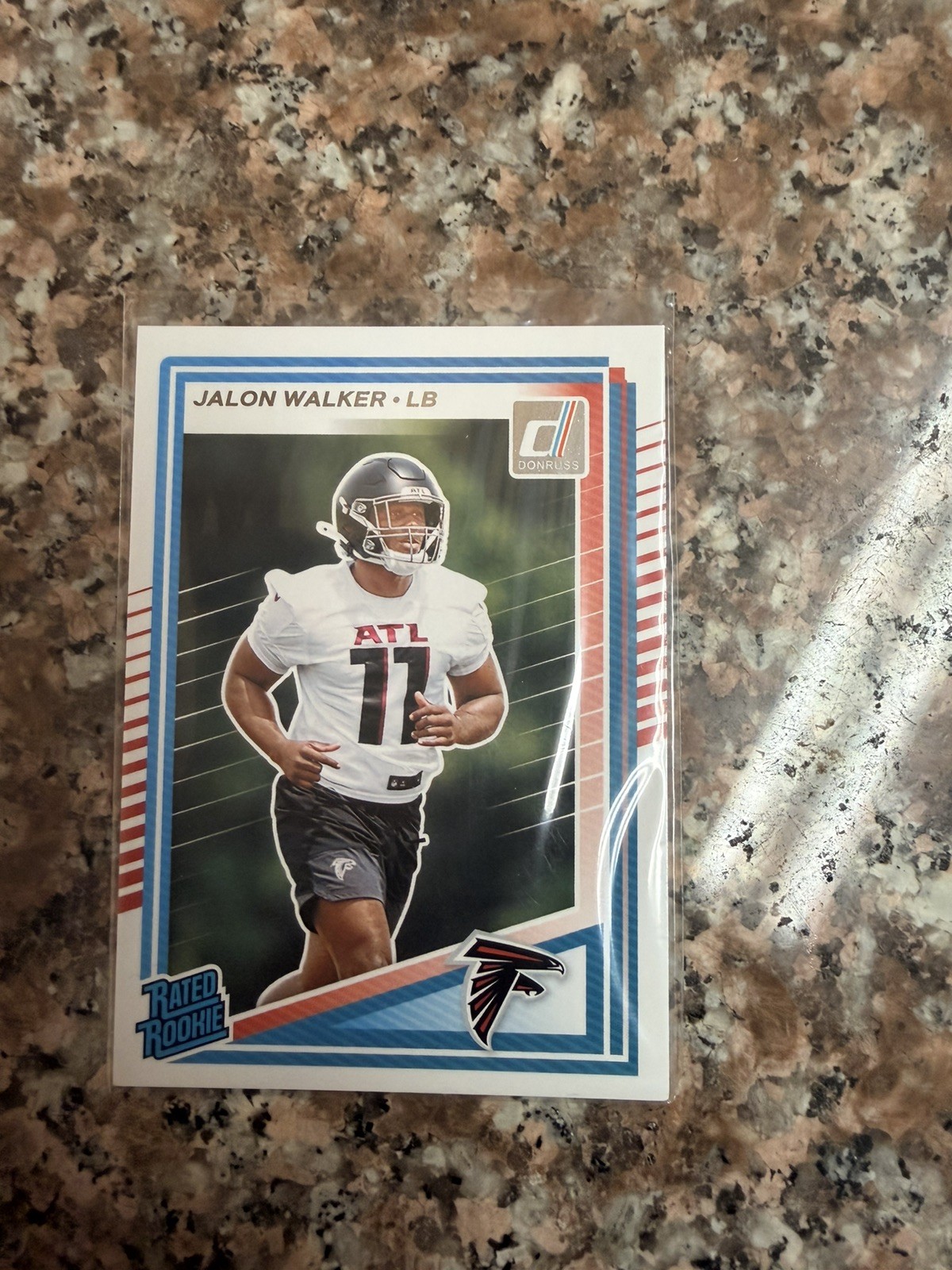 2025 Panini Donruss - Jalon Walker #344 Rated Rookie (RC)