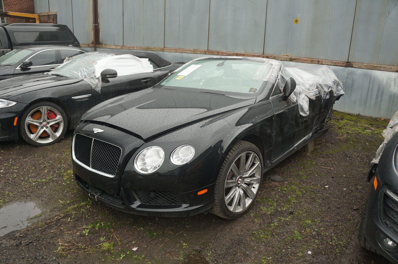 Rear Left Interior Quarter Trim Black 3W7867043D Bentley Continental GTC 11-18