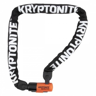 Kryptonite Evolution Series 4 Integrated Chain Key 10mm 4in 8.6`/ 143.86cm