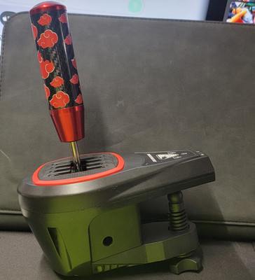 Thrustmaster TH8S custom shifter nob naruto working
