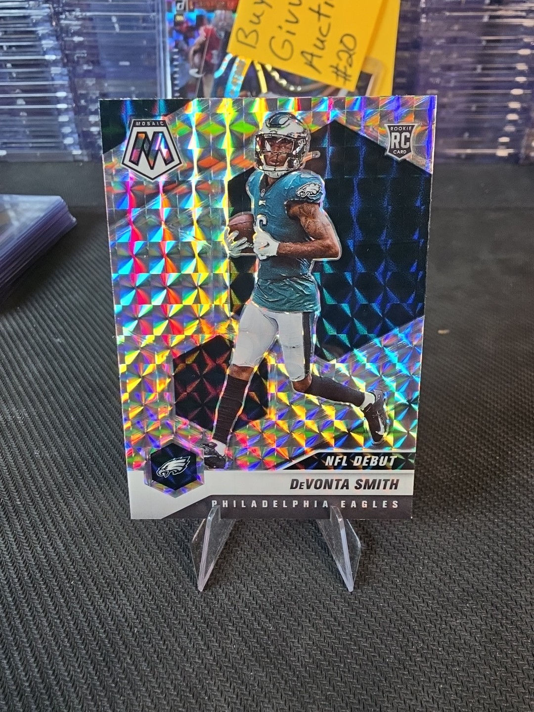 2021 Panini Mosaic - NFL Debut Devonta Smith #246 Mosaic Prizm (RC)
