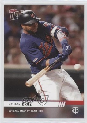 2019 Topps Now All-MLB 1st Team /555 Nelson Cruz #1T-9 sb7