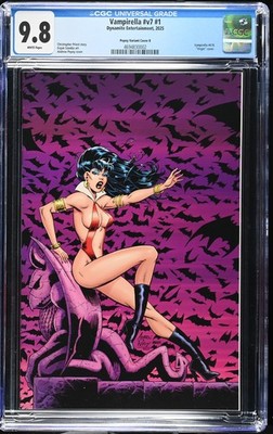 Vampirella #1 Andrew Pepoy Twilight Virgin Variant CGC 9.8