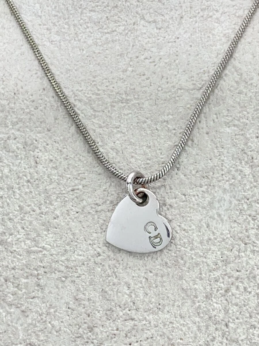Collier coeur logo CD Christian Dior    Haut SLV disponible femme D13183