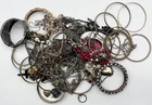 2 lb Lot Vintage to Modern Wear Craft Mixed Costume Jewelry Bulk Resale & Repair