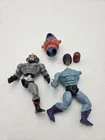Vintage 1980s MOTU He-Man Figure Parts Lot Torsos & Heads Mattel