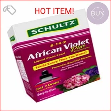 Schultz SPF44900 African Violet Plus Liquid Plant Food 8-14-9, 4 Ounce