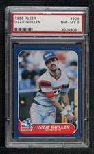 1986 Fleer Ozzie Guillen #206 PSA 8 0y8e