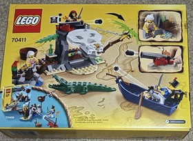LEGO Pirates Treasure Island 70411 Complete Set 181 Pieces Boxed
