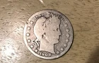 1908-D Barber Silver Quarter 25c Set Break Low Mintage