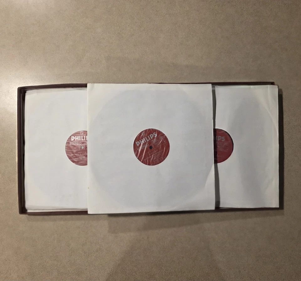 Chopin The Complete Works for Piano and Orchestra Claudio Arrau 3 LP Vinyl Set - Image 2 of 3