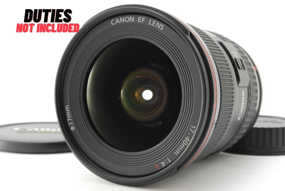 Canon EF LENTE 17-40mm 1:4 L AF lente de cámara montaje EF de JAPÓN... - Imagen 2 de 4