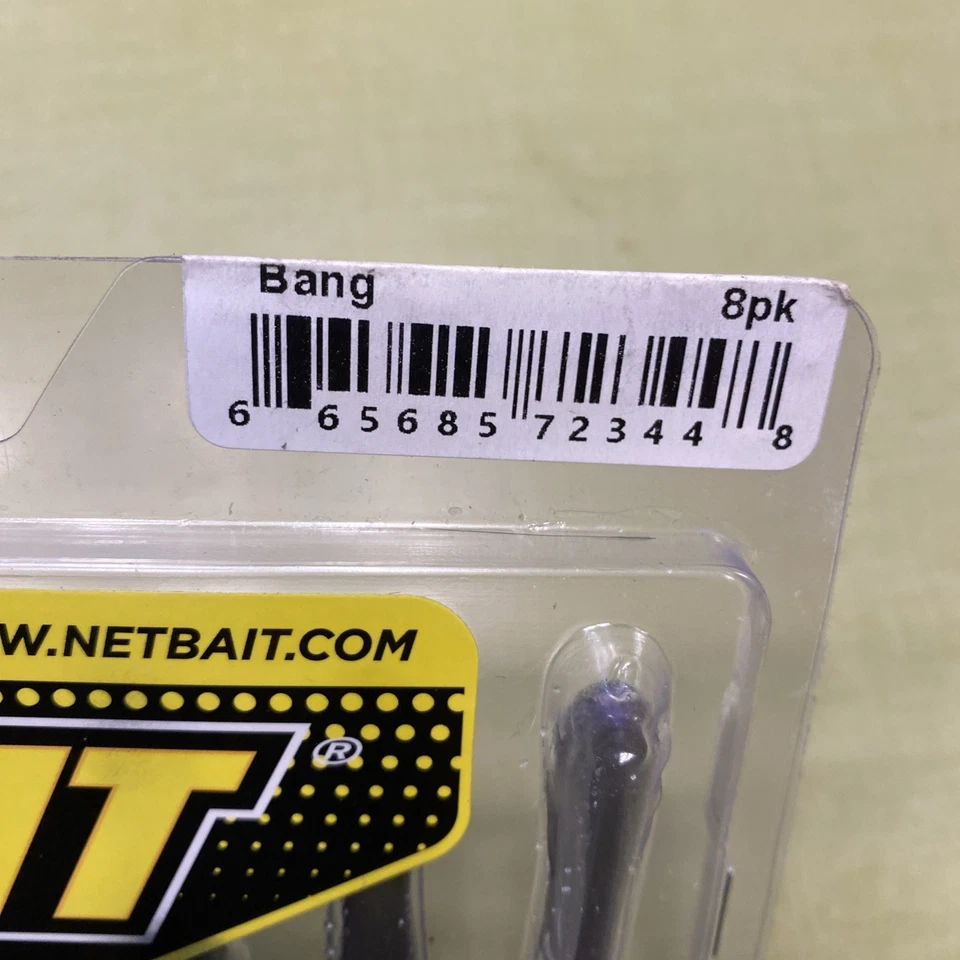 "Paquete de 8 unidades NETBAIT Stumpy Crush 3,5"" Bang Dropshot Bait"  Foto 4 de 4