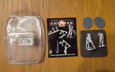 Beyond the Gates of Antares Algoryn AI Command Team Metall 28mm | ST-08