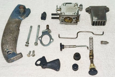 #ad #ad Homelite Super XL L12 Carburetor Grommets Choke lever Muffler Parts Lot $105.13