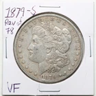 1879-S Reverse of 78 $1 Morgan Silver Dollar in VF Condition #6514