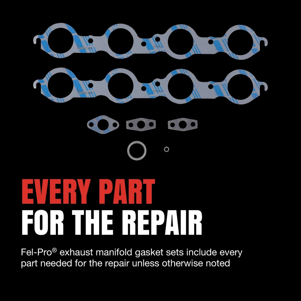 Fel-Pro MS97029 Exhaust Manifold Gasket Set for 2016-2021 Toyota Tundra - Image 4 of 4