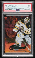 2022 Upper Deck Fleer Ultra Achievement 10/15 Linus Ullmark #31 PSA 9 MINT z1b