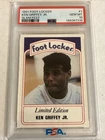 1991 Foot Locker Ken Griffey Jr Slam Fest #1 PSA Gem Mint 10