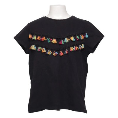 Girls, T-shirt, Größe: 146/152, Schwarz/Mehrfarbig, Baumwolle, Print #x1c