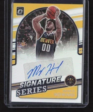 2021-22 Panini Donruss Optic Markus Howard Signature Series Auto Silver #SS-MKH