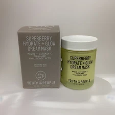 Youth To The People Superberry Hydrate Glow Dream Mask 2oz NEW AS PICTURED 