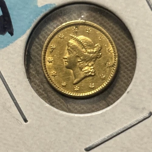 1849-P Gold Dollar — photo from the most recent tracked eBay sale
