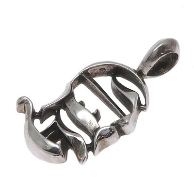Chrom Herzen SV CH Vertikaler Charm 925 P0064201