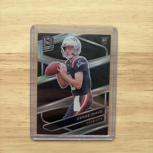 2024 Panini Spectra - Drake Maye #3 Silver Prizm (RC)