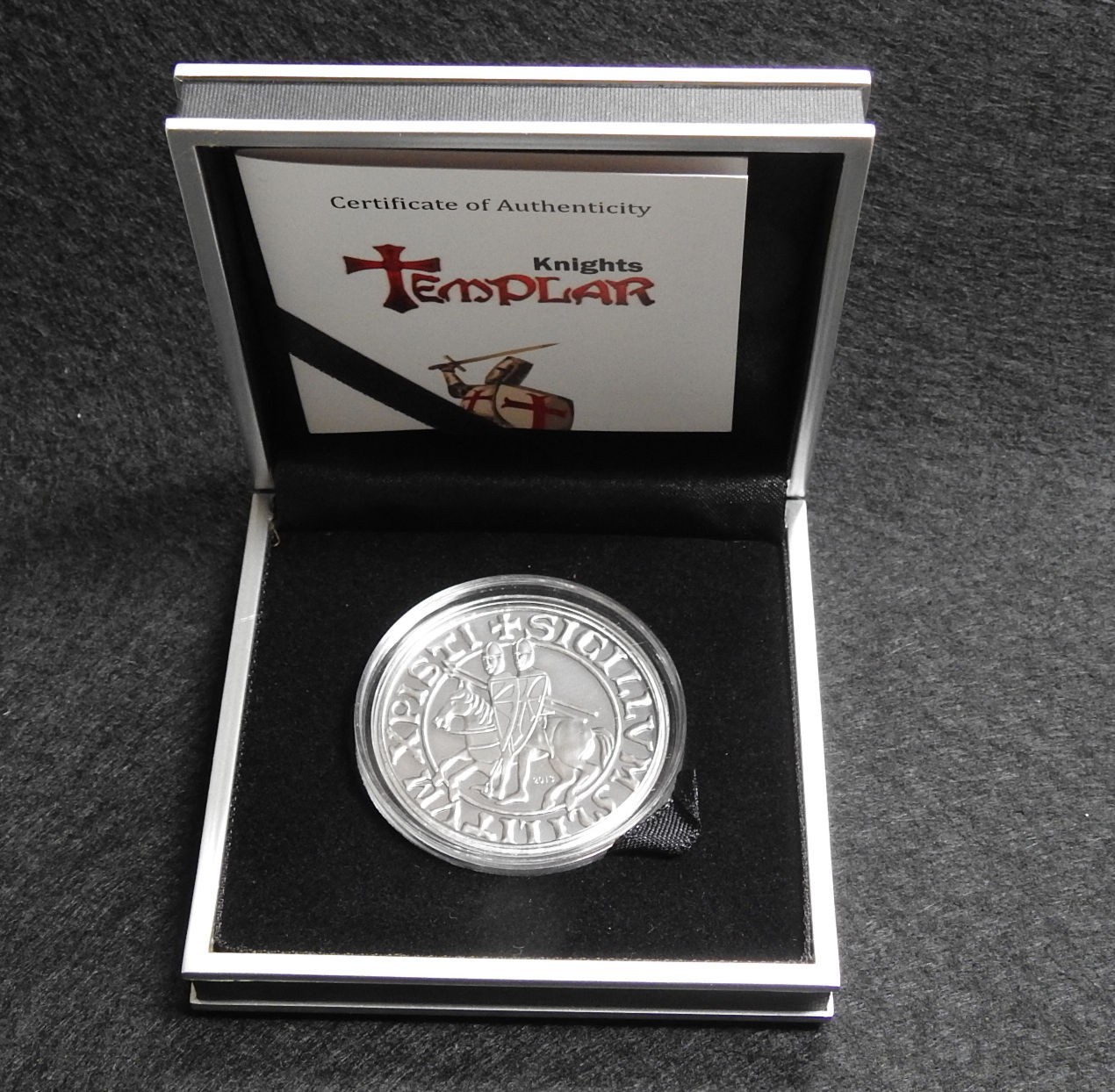 2013 Knights Templar Masonic Seal commemorative coin - #66 of 1000 pieces