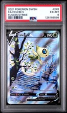 celebi v pokemon card Celebi V (Alternate Full Art) 245/264 Swsh08: Fusion Strike Holo for sale  online