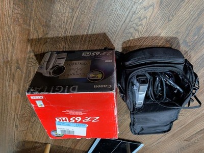 CANON ZR65MC MINI DV DIGITAL VIDEO CAMCODER WITH BOX